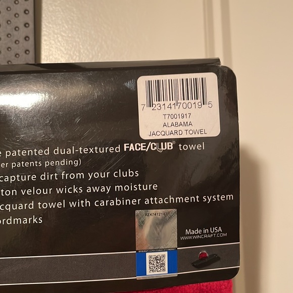 Alabama golf towel - Picture 4 of 4